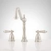 Best reviews of ✨ Signature Hardware Victorian Two Handle Widespread Bathroom Sink Faucet in Polished Nickel 😍