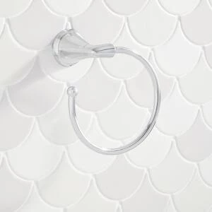 Flash Sale π― Signature Hardware Provincetown Round Open Towel Ring in Polished Chrome π 4 Flash Sale π― Signature Hardware Provincetown Round Open Towel Ring in Polished Chrome π - Image 2