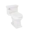 Budget 😍 Signature Hardware Key West 1.28 gpf Elongated One Piece ADA Compliant Toilet with Seat in White 🥰 -Signature Hardware Shop Query 1088