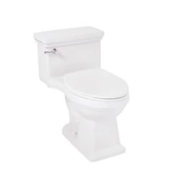 Budget π Signature Hardware Key West 1.28 gpf Elongated One Piece ADA Compliant Toilet with Seat in White π₯°