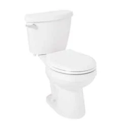 New ⌛ Signature Hardware Bradenton Round Toilet Bowl with Seat in White 🎁 -Signature Hardware Shop Query 1109