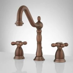 Top 10 🛒 Signature Hardware Victorian Two Handle Widespread Bathroom Sink Faucet in Oil Rubbed Bronze 👍