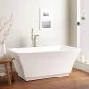 Cheapest 𧨠Signature Hardware Leland 59 x 31 in. Freestanding Bathtub with Center Drain in White π 2 Cheapest 𧨠Signature Hardware Leland 59 x 31 in. Freestanding Bathtub with Center Drain in White π -Signature Hardware Shop Query 1145