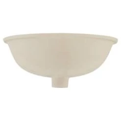 Budget 🎉 Signature Hardware Mangrove 17 in. Oval Undermount Bathroom Sink in White 🔔 -Signature Hardware Shop Query 1163