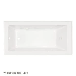 Buy π₯° Signature Hardware Sitka 60 x 32 in. Whirlpool Alcove Bathtub Left Drain in White π 3 Buy π₯° Signature Hardware Sitka 60 x 32 in. Whirlpool Alcove Bathtub Left Drain in White π