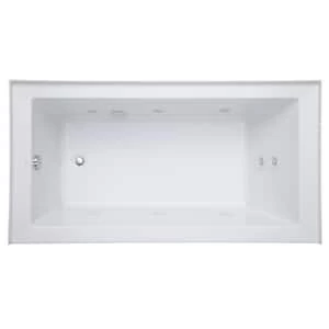 Buy π₯° Signature Hardware Sitka 60 x 32 in. Whirlpool Alcove Bathtub Left Drain in White π 7 Buy π₯° Signature Hardware Sitka 60 x 32 in. Whirlpool Alcove Bathtub Left Drain in White π - Image 5
