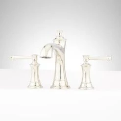 New 😀 Signature Hardware Beasley Two Handle Roman Tub Faucet in Polished Nickel (Trim Only) 🔥 -Signature Hardware Shop Query 1185