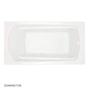 Flash Sale π Signature Hardware Bradenton 59-1/2 x 32 in. Soaker Drop-In Bathtub End Drain in White β 4 Flash Sale π Signature Hardware Bradenton 59-1/2 x 32 in. Soaker Drop-In Bathtub End Drain in White β - Image 2