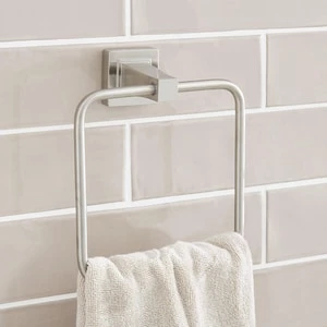 Coupon π Signature Hardware Rigi Square Closed Towel Ring in Brushed Nickel π 3 Coupon π Signature Hardware Rigi Square Closed Towel Ring in Brushed Nickel π