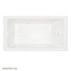 Flash Sale 🔥 Signature Hardware Sitka 60 x 32 in. Whirlpool Drop-In Bathtub End Drain in White 👏 -Signature Hardware Shop Query 1210