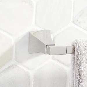 Buy π Signature Hardware Vilamonte 24 in. Towel Bar in Polished Nickel π 3 Buy π Signature Hardware Vilamonte 24 in. Towel Bar in Polished Nickel π