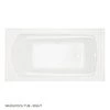 Promo 🎉 Signature Hardware Bradenton 60 x 32 in. Whirlpool Alcove Bathtub with Right Drain in White 🔔