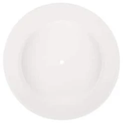 Brand new 👏 Signature Hardware Dempsey 55-1/8 x 55-1/8 in. Freestanding Bathtub with Center Drain in White ✨ -Signature Hardware Shop Query 1252