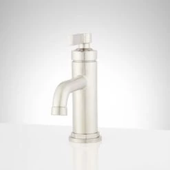 Top 10 ✨ Signature Hardware Greyfield 1.2 gpm 1-Hole Deck Mount Bathroom Sink Faucet with Single Lever Handle in Brushed Nickel 👍