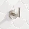 Best Pirce 👏 Signature Hardware Edenton 1 Robe Hook in Brushed Nickel ⭐ -Signature Hardware Shop Query 1288