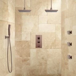 Buy 🌟 Signature Hardware Ryle Three Handle Single Function Shower System in Oil Rubbed Bronze 😀