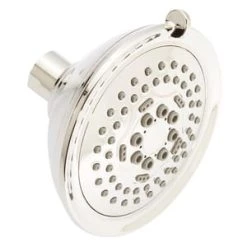 Cheap 😀 Signature Hardware Key West 4-1/2 in. Multi Function Showerhead in Polished Nickel 😍 -Signature Hardware Shop Query 1356