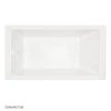 Coupon 🧨 Signature Hardware Sitka 72 x 36 in. Drop-In Acrylic Soaker Bathtub with End Drain in White 😉