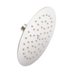 Budget 🤩 Signature Hardware Custom Showering Single Function Rain Showerhead in Brushed Nickel 🎉 -Signature Hardware Shop Query 1379