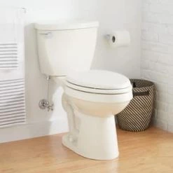 Outlet π― Signature Hardware Bradenton Elongated Floor Mount Two Piece Toilet Bowl and 10 in. Rough-In in Biscuit β 8 Outlet π― Signature Hardware Bradenton Elongated Floor Mount Two Piece Toilet Bowl and 10 in. Rough-In in Biscuit β -Signature Hardware Shop Query 142