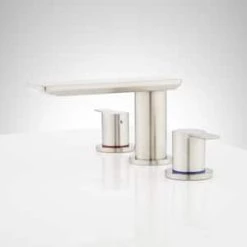 Cheapest π Signature Hardware Hollyn Two Handle Widespread Bathroom Sink Faucet in Brushed Nickel π 8 Cheapest π Signature Hardware Hollyn Two Handle Widespread Bathroom Sink Faucet in Brushed Nickel π -Signature Hardware Shop Query 1444