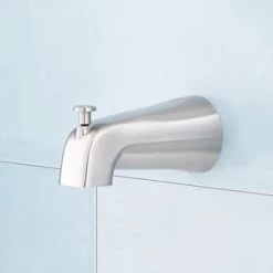 Best reviews of 🔔 Signature Hardware Boca Raton Single Handle Multi Function Bathtub & Shower Faucet in Brushed Nickel (Trim Only) 🧨