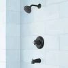 Outlet ⭐ Signature Hardware Boca Raton Single Handle Multi Function Bathtub & Shower Faucet in Matte Black (Trim Only) 👍 -Signature Hardware Shop Query 1469