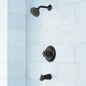 Outlet β Signature Hardware Boca Raton Single Handle Multi Function Bathtub & Shower Faucet in Matte Black (Trim Only) π 3 Outlet β Signature Hardware Boca Raton Single Handle Multi Function Bathtub & Shower Faucet in Matte Black (Trim Only) π
