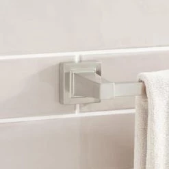 Wholesale 🔥 Signature Hardware Rigi 24 in. Towel Bar in Brushed Nickel 🔔 -Signature Hardware Shop Query 1481