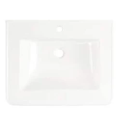 Best Sale 🔔 Signature Hardware Single Bowl Porcelain Vanity Top in White 💯 -Signature Hardware Shop Query 1486