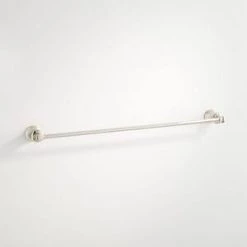 Coupon 😉 Signature Hardware Pendleton 25-7/8 in. Towel Bar in Polished Nickel ❤️ -Signature Hardware Shop Query 1508