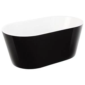 Cheap π Signature Hardware Eden 63 x 32 in. Freestanding Bathtub with Center Drain in Black βοΈ 4 Cheap π Signature Hardware Eden 63 x 32 in. Freestanding Bathtub with Center Drain in Black βοΈ - Image 2