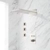 Best Pirce ⭐ Signature Hardware Hollyn Single Handle Dual Function Shower System in Brushed Nickel ✔️