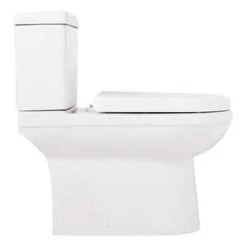 Discount ✨ Signature Hardware Milazzo Elongated ADA Toilet Bowl with Seat in White 🎁 -Signature Hardware Shop Query 156