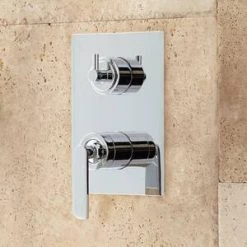 Best reviews of 🤩 Signature Hardware Calhoun Two Handle Single Function Shower System in Polished Chrome 🎉 -Signature Hardware Shop Query 1612