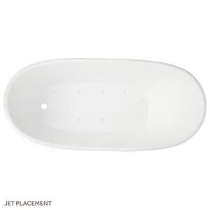 Best deal π― Signature Hardware Saunders 71-1/8 x 31-1/4 in. Freestanding Bathtub End Drain in Black β 7 Best deal π― Signature Hardware Saunders 71-1/8 x 31-1/4 in. Freestanding Bathtub End Drain in Black β - Image 5