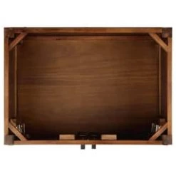 New 💯 Signature Hardware Morris 30 in. Floor Mount Vanity in Rustic Brown 👍 -Signature Hardware Shop Query 1685