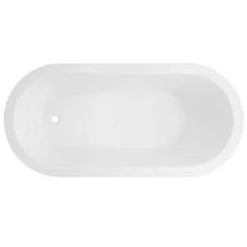 Hot Sale 🧨 Signature Hardware Arya 67 x 31-1/2 in. Freestanding Bathtub with End Drain in White 🔥 -Signature Hardware Shop Query 1691