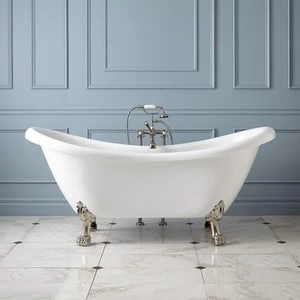 Hot Sale π€© Signature Hardware Candace 69 x 28 in. Freestanding Bathtub Offset Drain in White 𧨠3 Hot Sale π€© Signature Hardware Candace 69 x 28 in. Freestanding Bathtub Offset Drain in White π§¨