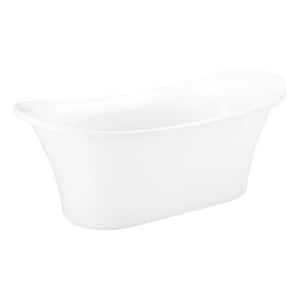 Cheapest π― Signature Hardware Kepler 67 x 31-1/4 in. Freestanding Bathtub with Center Drain in White β€οΈ 5 Cheapest π― Signature Hardware Kepler 67 x 31-1/4 in. Freestanding Bathtub with Center Drain in White β€οΈ - Image 3