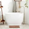 Cheapest 💯 Signature Hardware Pelion 47 x 30 in. Freestanding Bathtub with Right Drain in White 🔔 -Signature Hardware Shop Query 1705
