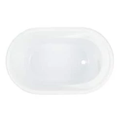 Cheapest 💯 Signature Hardware Pelion 47 x 30 in. Freestanding Bathtub with Right Drain in White 🔔 -Signature Hardware Shop Query 1707