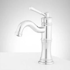 Wholesale 🧨 Signature Hardware St. Martin Single Handle Centerset Bathroom Sink Faucet in Polished Chrome 🌟 -Signature Hardware Shop Query 1750