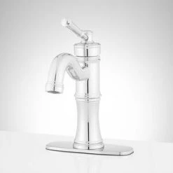 Wholesale 🧨 Signature Hardware St. Martin Single Handle Centerset Bathroom Sink Faucet in Polished Chrome 🌟 -Signature Hardware Shop Query 1751