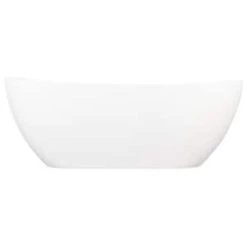 Wholesale 🌟 Signature Hardware Winifred 71-1/4 x 33-1/4 in. Soaker Freestanding Bathtub in Gloss White with Center Drain and Pop-Up 🥰 -Signature Hardware Shop Query 179