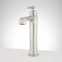 Best reviews of 💯 Signature Hardware Cooper Single Handle Vessel Filler Bathroom Sink Faucet in Brushed Nickel 🤩 -Signature Hardware Shop Query 1795