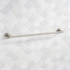 Cheapest 🎉 Signature Hardware Edenton 20-1/8 in. Towel Bar in Brushed Nickel ⭐ -Signature Hardware Shop Query 1850
