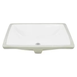 Cheap 🤩 Signature Hardware 20-1/4 in. Rectangular Undermount Bathroom Sink in White 🤩