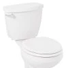 Best Sale 🥰 Signature Hardware Bradenton Round Toilet Seat in White 😀 -Signature Hardware Shop Query 1904
