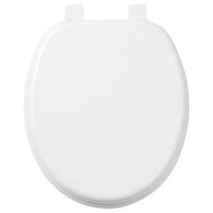 Best Sale π₯° Signature Hardware Bradenton Round Toilet Seat in White π 4 Best Sale π₯° Signature Hardware Bradenton Round Toilet Seat in White π - Image 2